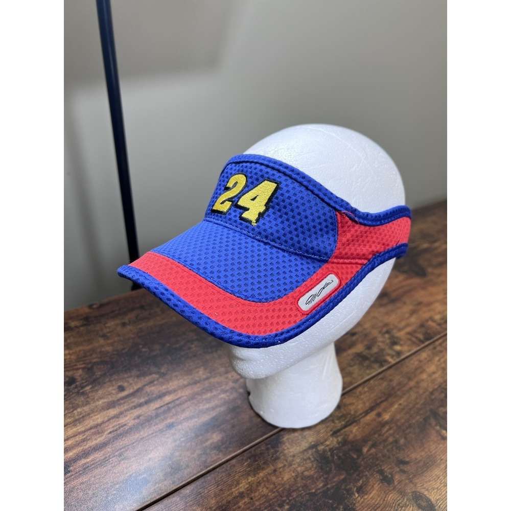 Vintage Chase Authentics Jeff Gordon #24 Visor Nascar Racing Cap Hat Adjustable